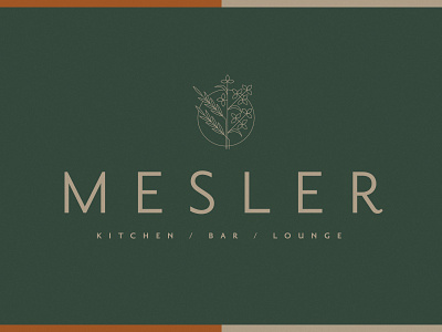 Mesler Logo Design branding branding design design hospitality icon illustration logo logo design restuarant vector