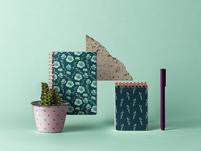 Succulent themed Stationary set