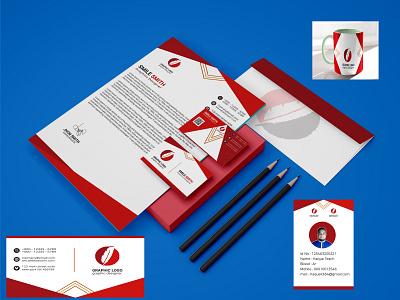 MODERN STATIONERY DESIGN . branding clean colorful corporate creative design luxury print simple stationer