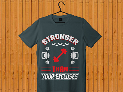 UNIQUE FITNESS T SHIRT DESIGN.