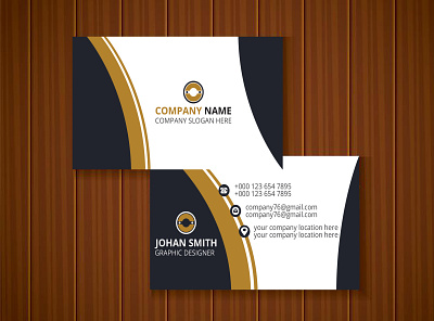 MODERN BUSINESS CARD DESIGN. branding business card design clean corporate creative design modern print ready professional qr code sleek smart objects style stylish visual identity