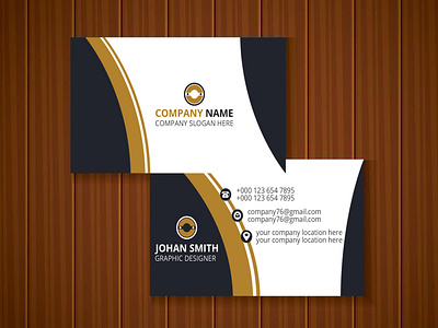 MODERN BUSINESS CARD DESIGN.