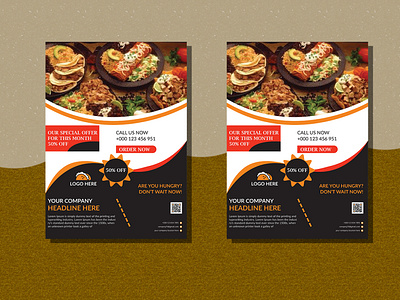 RESTAURANT FLYER DESIGN.