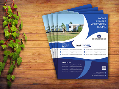 REAL ESTATE FLYER DESIGN. branding creative design flyer flyer design modern print property flyer real estate real estate flyer realtor renovation flyer residential vector