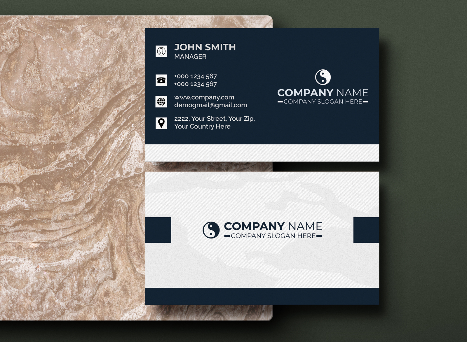 CREATIVE BUSINESS CARD DESIGN. by MD TUFAZZAL HAQUE on Dribbble