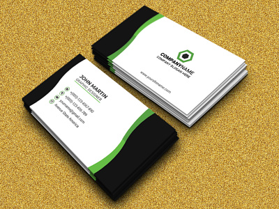 MODERN BUSINESS CARD DESIGN.