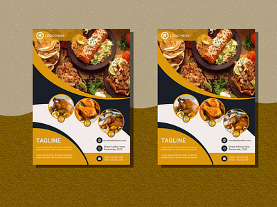 RESTAURANT FLYER DESIGN. branding business business card design clean colorful corporate creative design illustration logo luxury modern print print ready ui