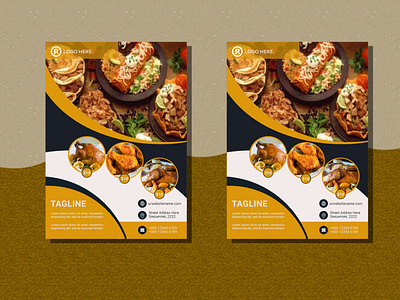 RESTAURANT FLYER DESIGN.