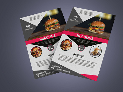 FOOD FLYER DESIGN. branding clean colorful corporate creative design flyer flyer design print