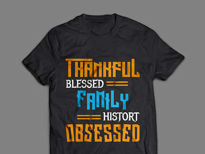 FAMILY LOVE TYPOGRAPHY T-SHIRT DESIGN.