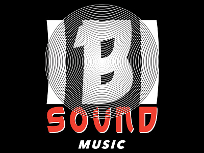 IBI Sound Music dub logo record label reggae vector