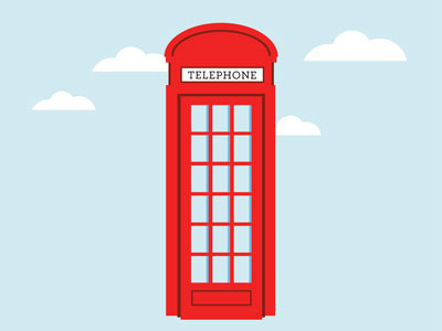 Feeling British british illustration jocelynshaver london phonebooth telephone