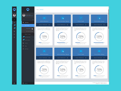 Training Dashboard dashboard flat ui illustrator line revamp shape training ui vector website ui