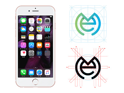 ME App app branding design icon idea identity illustration ios ipad iphone logo sketch