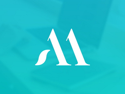 Article Market Logo branding flat icon logo