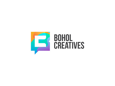 Bohol Creatives community designers icon local logo meetup vector