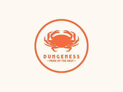 Dungeness - Pride of the West badge design design flat graphic design illustration sticker design