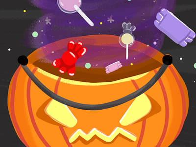 Halloween - Candy illustration