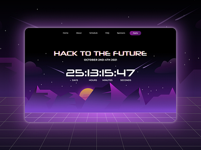 Daily UI 014: Countdown Timer