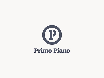 Primo Piano monogram combined monogram serif