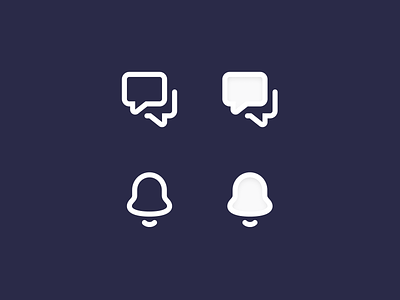 Default / Active icons 24x 32x32 icons navigation icons outline