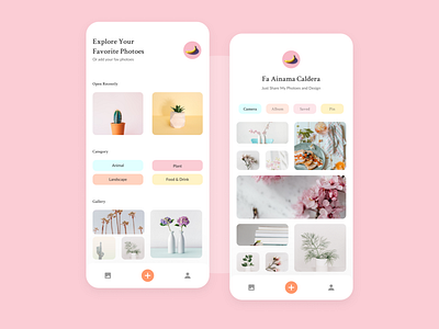 My Gallery UI Design 🎨