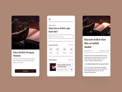 Dzikir App (Blog App) 📖