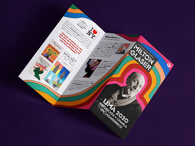 MILTON GLASER IN LIMA / BROCHURE I