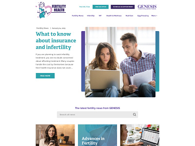 Fertility Health Blog fertility health wordpress
