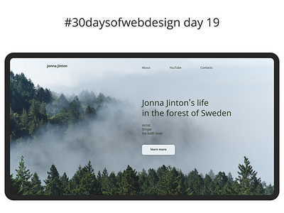 30 days of web design