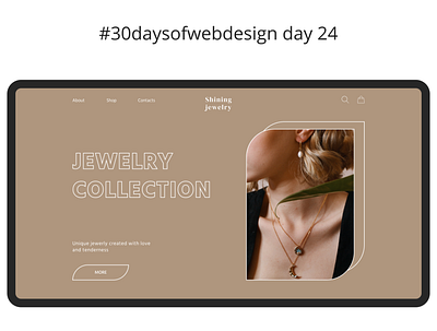 30 days of web design design minimal ui ux web website