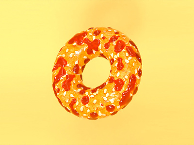 Doughnut design icon