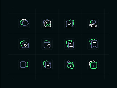 Line icon branding color figma icon icon color icon design icon set icons logo ui ux