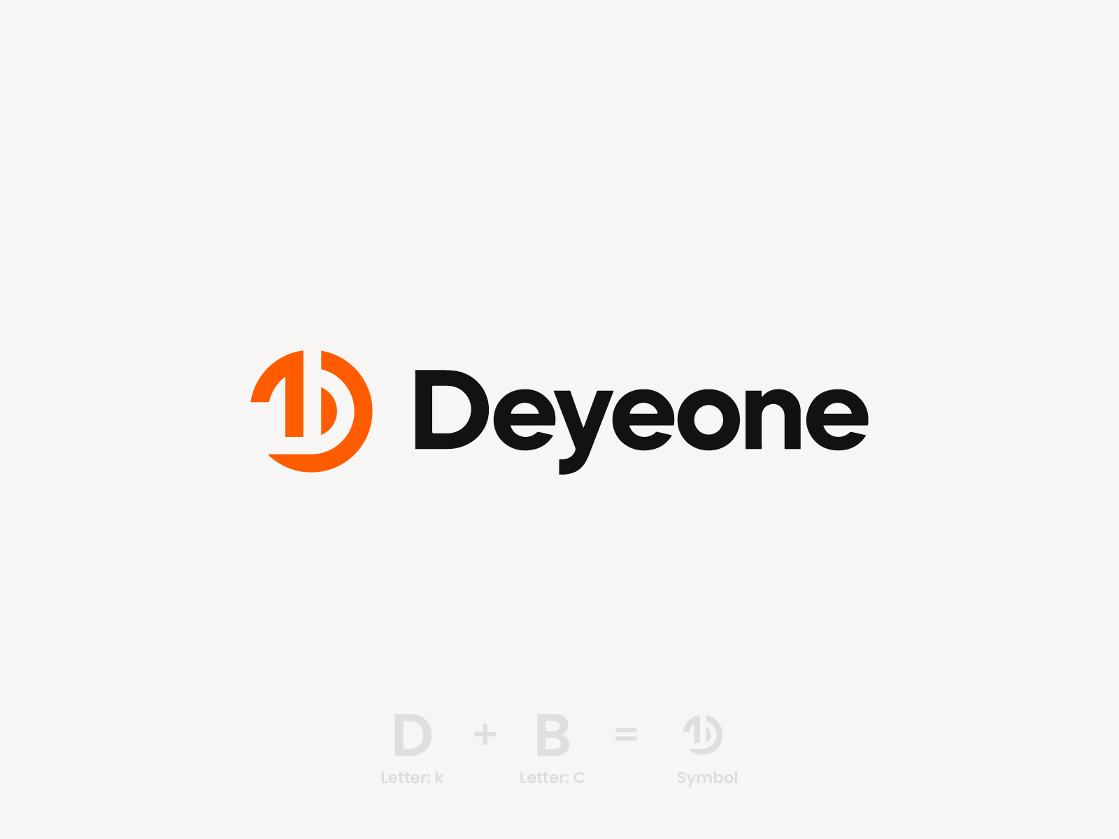 Deyeone Logo Design brand branding design icon identity letter logo logo design logo designer logo mark logodesign logos logotype mark monogram symbol tech thefusion type typography