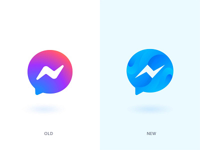 Messenger logo redesign concept.