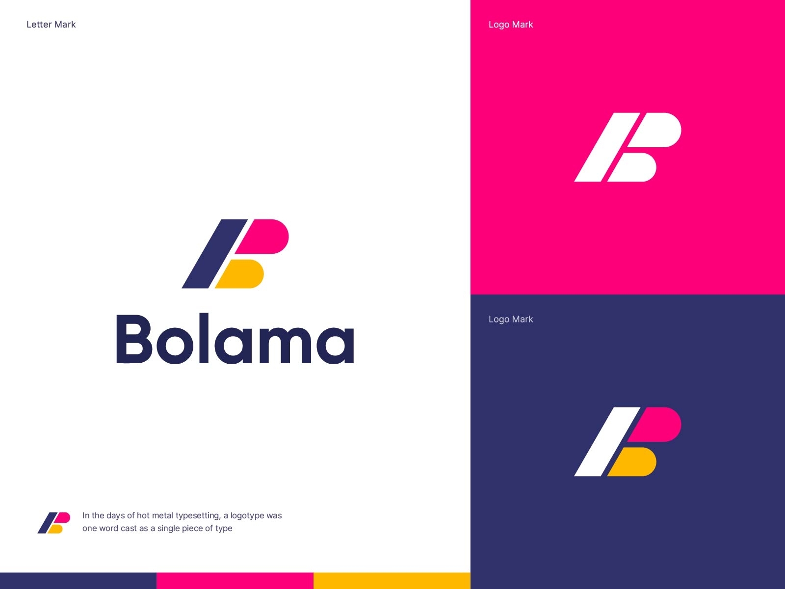 Bolama Logo Design by Abdullah Shawon on Dribbble