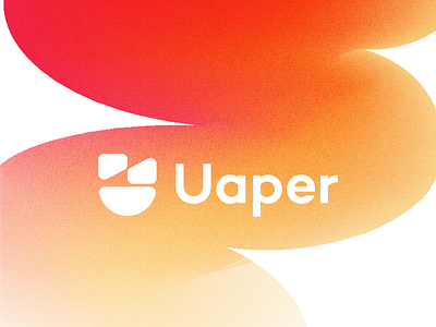 Uaper Logo Design brand branding brandmark clean color design gradient identity letter logo logo design logo designer logo mark logodesign logos logotype mark monogram symbol thefalcon