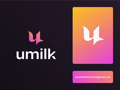 umilk Logo Design a b c d mr d y h g m n v e app brand identity branding currency design ecommerce exchange finance icon investment letter logo lettering logo logo design logo mark marketplace real estate thefalcon u logo