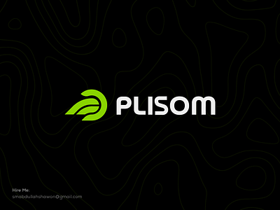 PLISOM Logo Design brand identity branding color creative logo icon identity logo logo design logo designer logo mark logodesign logotype minimal logo modern logo monogram simple logo thefalcon typography unique logo vector