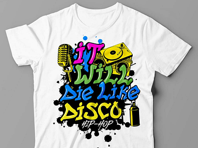 Colourful t shirt design