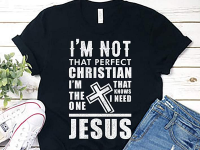 Christian, jesus t shirt design