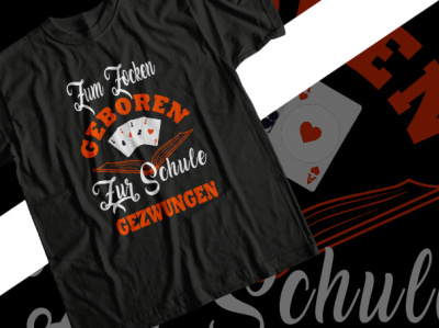 gamble t shirt design in german language branding christian t shirt design custom t shirt design eye catching t shirt design minimal t shirt design tshirtdesign typography typography tshirt design unique t shirt design vector