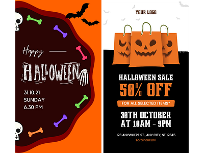 eye catching Halloween Story branding canva designer canva expert custom story design eye catchy story design graphic design instagram creator instagram ost instagram story snapchat story design story design story designer