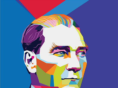 ATATÜRK PORTRE WPAP