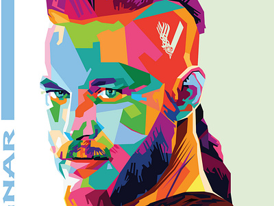 RAGNAR WPAP art design illustration vector