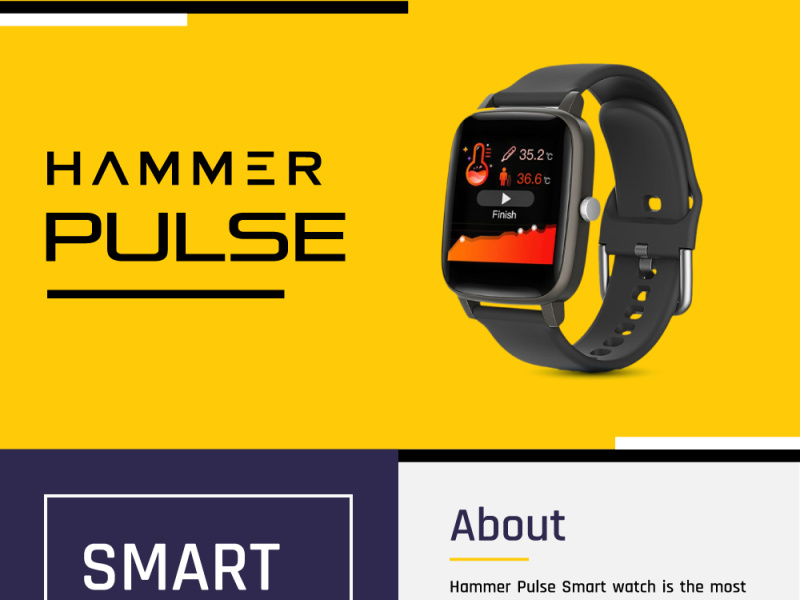 hammer pulse 5 smart watch