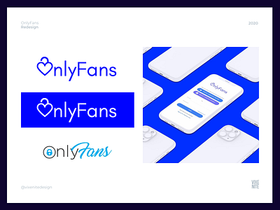 OnlyFans Redesign design graphic design icon logo logo design minimal redesign typography