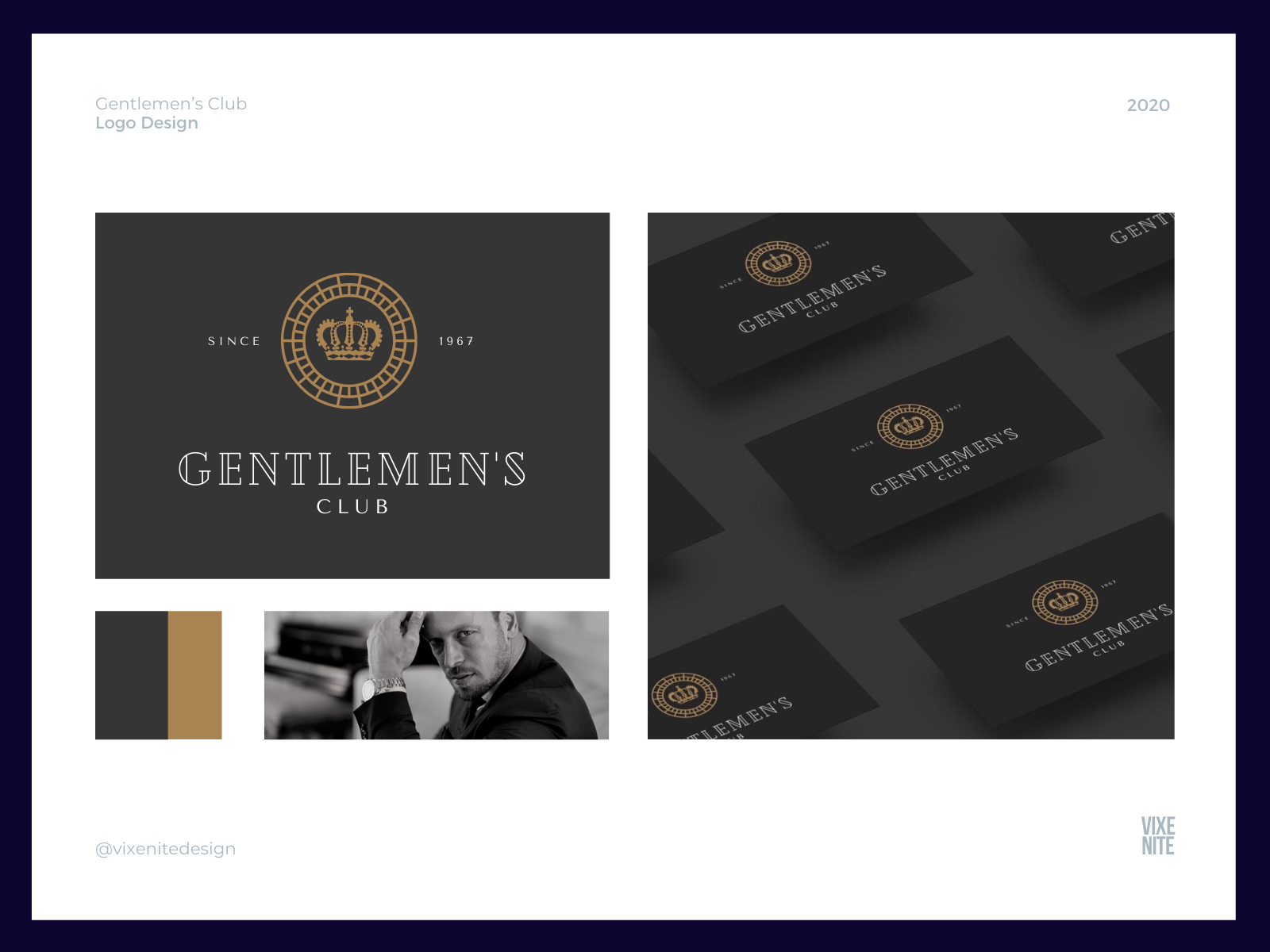 Elite Gentlemen's Club by Vivien Nightingale on Dribbble