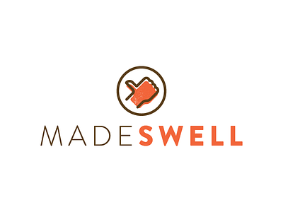 MadeSwell branding icon linicon logo thumbs up