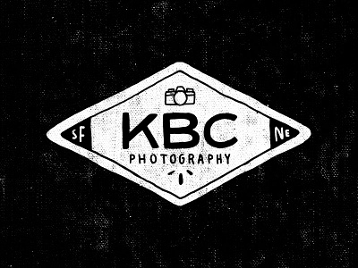 KBC Photography branding hand lettering logo